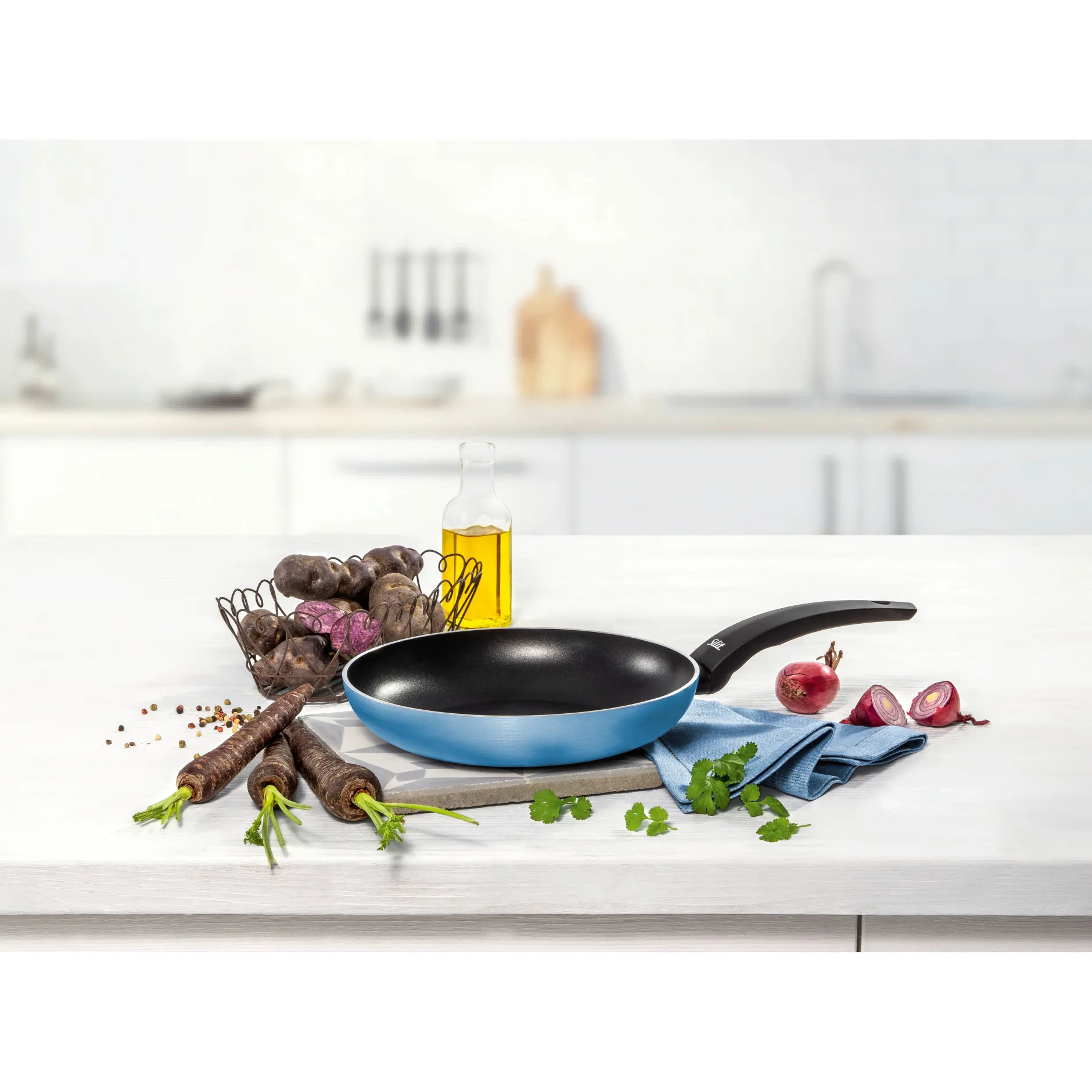 Silit Belluna Stielpfanne, 28 cm, Blau|WMF Online