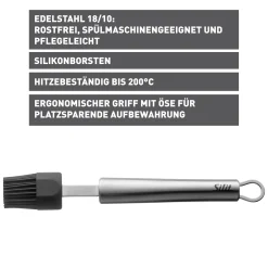 Silit Classic Line Back-/Marinadenpinsel, 21,5 cm|WMF Best