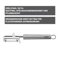 Silit Classic Line Gemüseschäler, 19 cm|WMF Online