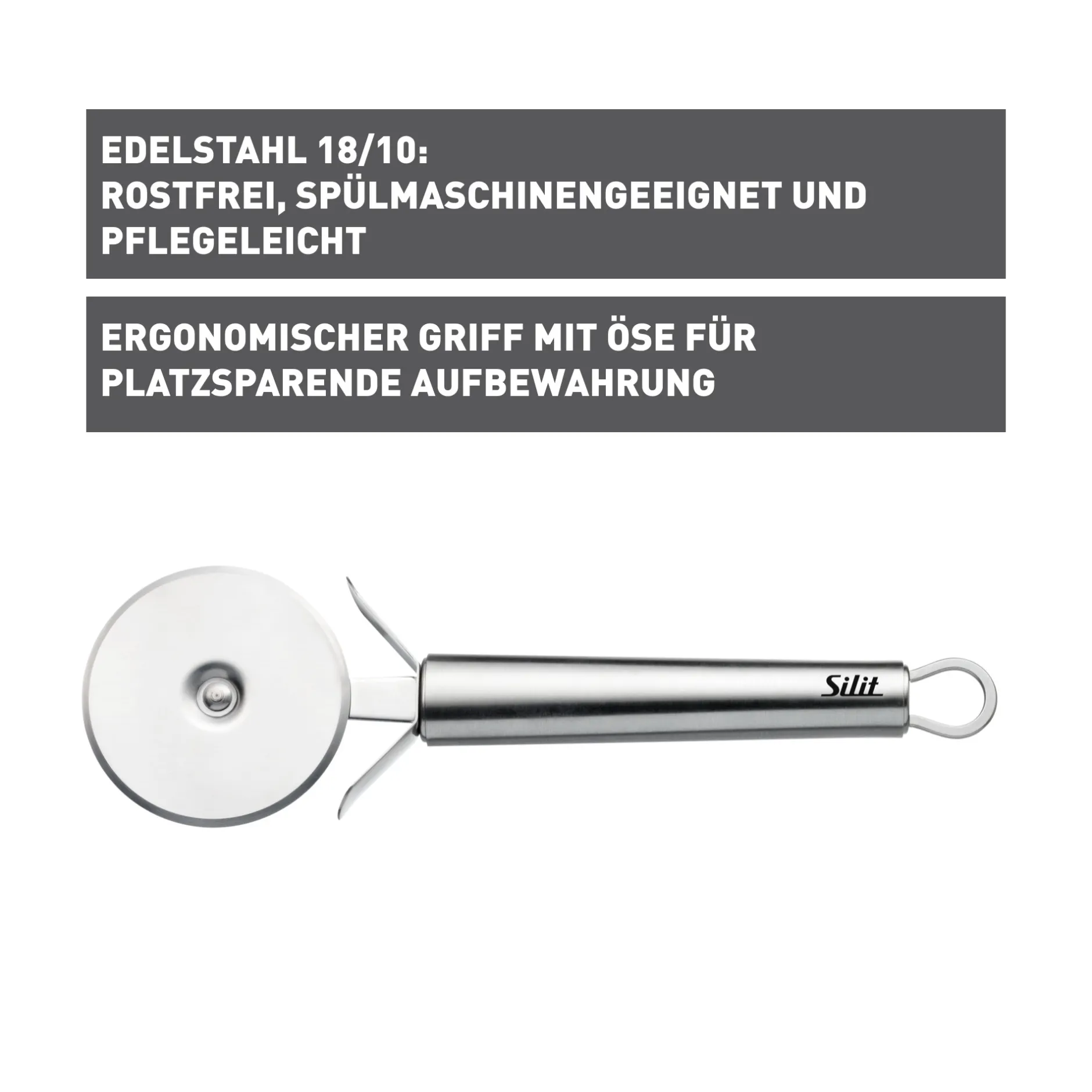 Silit Classic Line Pizzaschneider, 22 cm|WMF