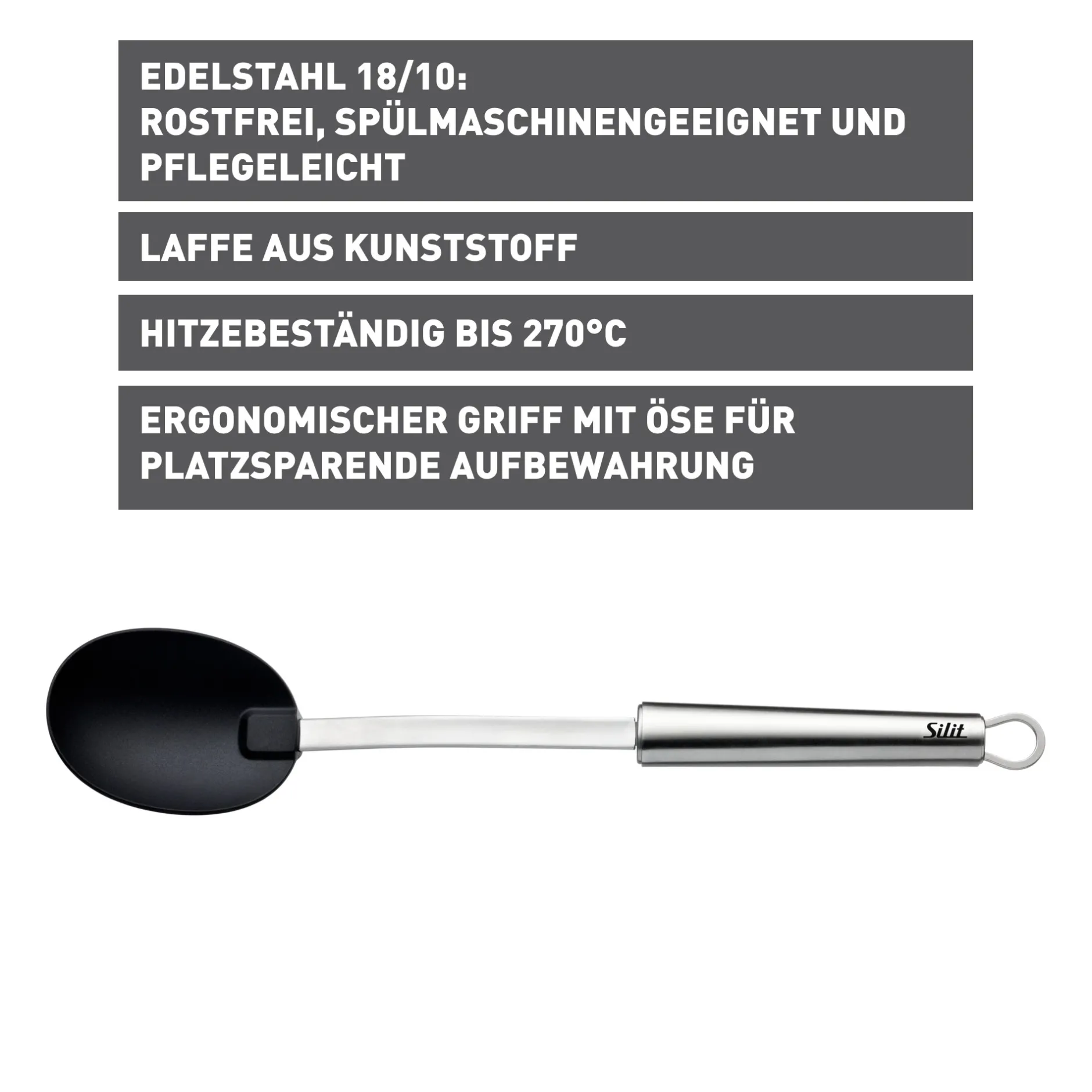Silit Classic Line Servierlöffel, 34 cm|WMF