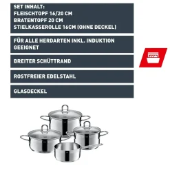 Silit Diamant Topf-Set, 4-teilig|WMF Sale