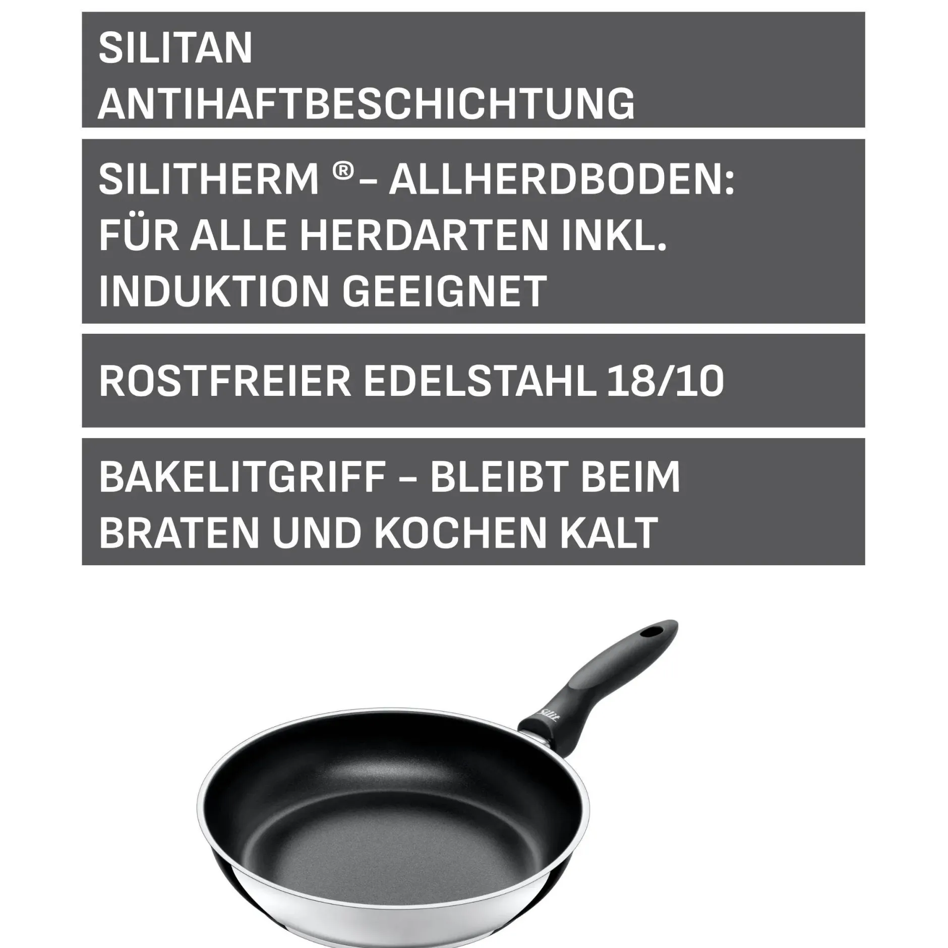 Silit Domus Stielpfanne, 28 cm|WMF New