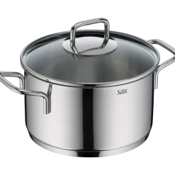 Silit Extra Cook Kochtopf 20 cm mit Glasdeckel|WMF