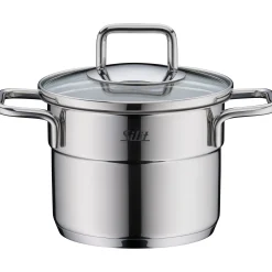 Silit Extra Cook Mini-Kochtopf 12 cm mit Glasdeckel|WMF