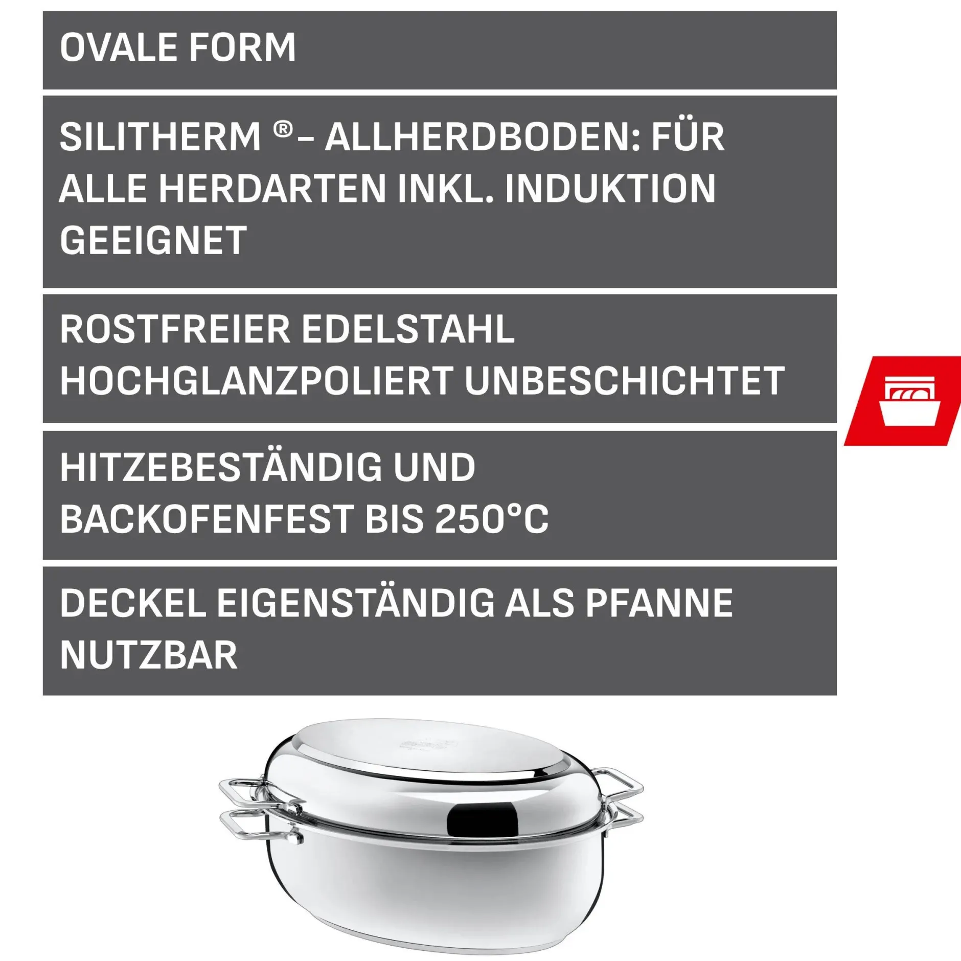 Silit Extrabräter, oval|WMF Clearance