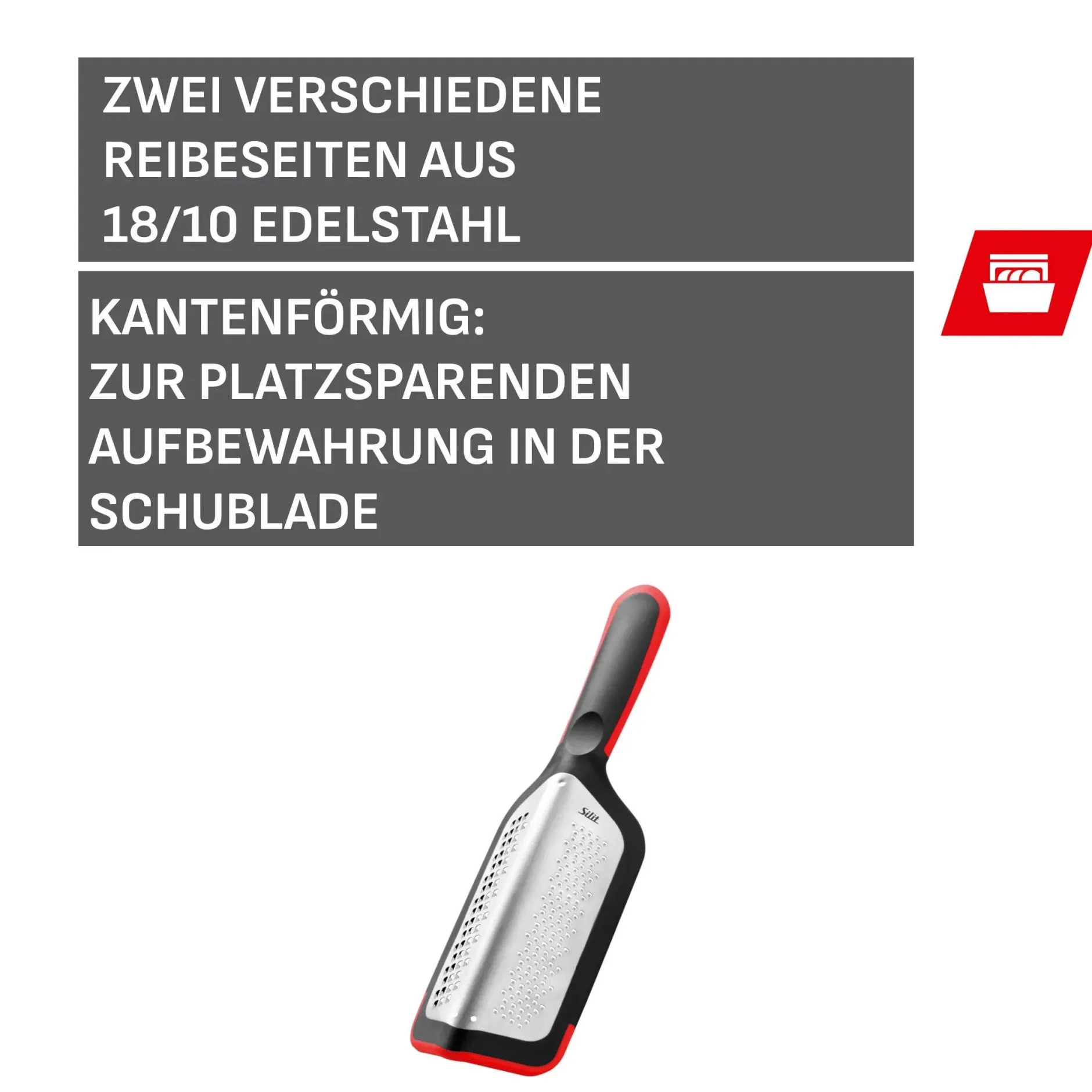 Silit GrateCut 2-in-1 Reibe|WMF Discount