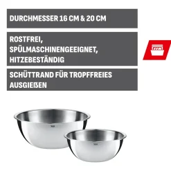 Silit Küchenschüssel-Set, 2-teilig|WMF Discount