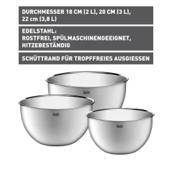 Silit Küchenschüssel-Set, 3-teilig|WMF Outlet