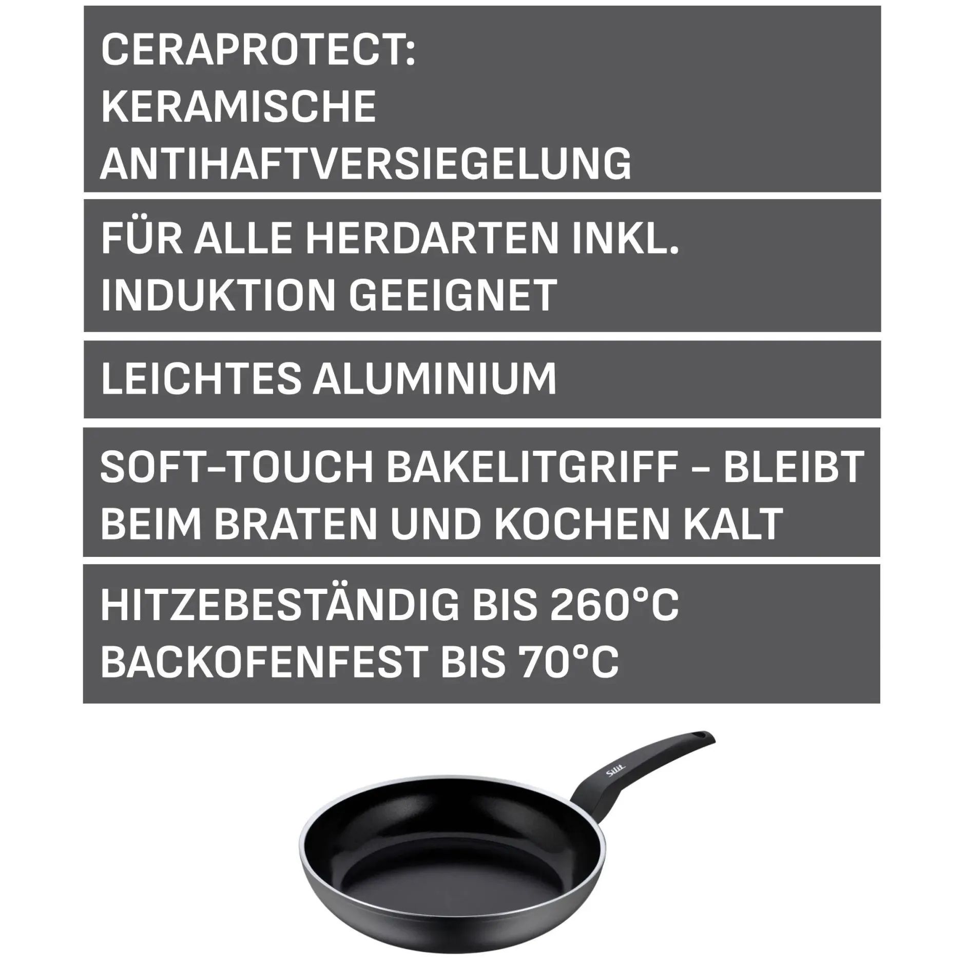 Silit Messino Stielpfanne, 28 cm|WMF Hot