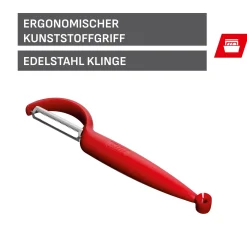 Silit Pelaro Tomaten- und Gemüseschäler, rot|WMF