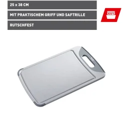 Silit Schneidebrett, Grau, 38 x 25 cm|WMF Hot