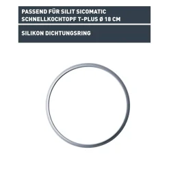 Silit Sicomatic Silikondichtring, 18 cm|WMF Discount