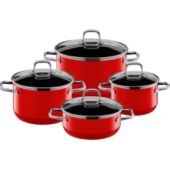 Silit Silargan® Elegance Topf-Set, 4-teilig, Red|WMF New