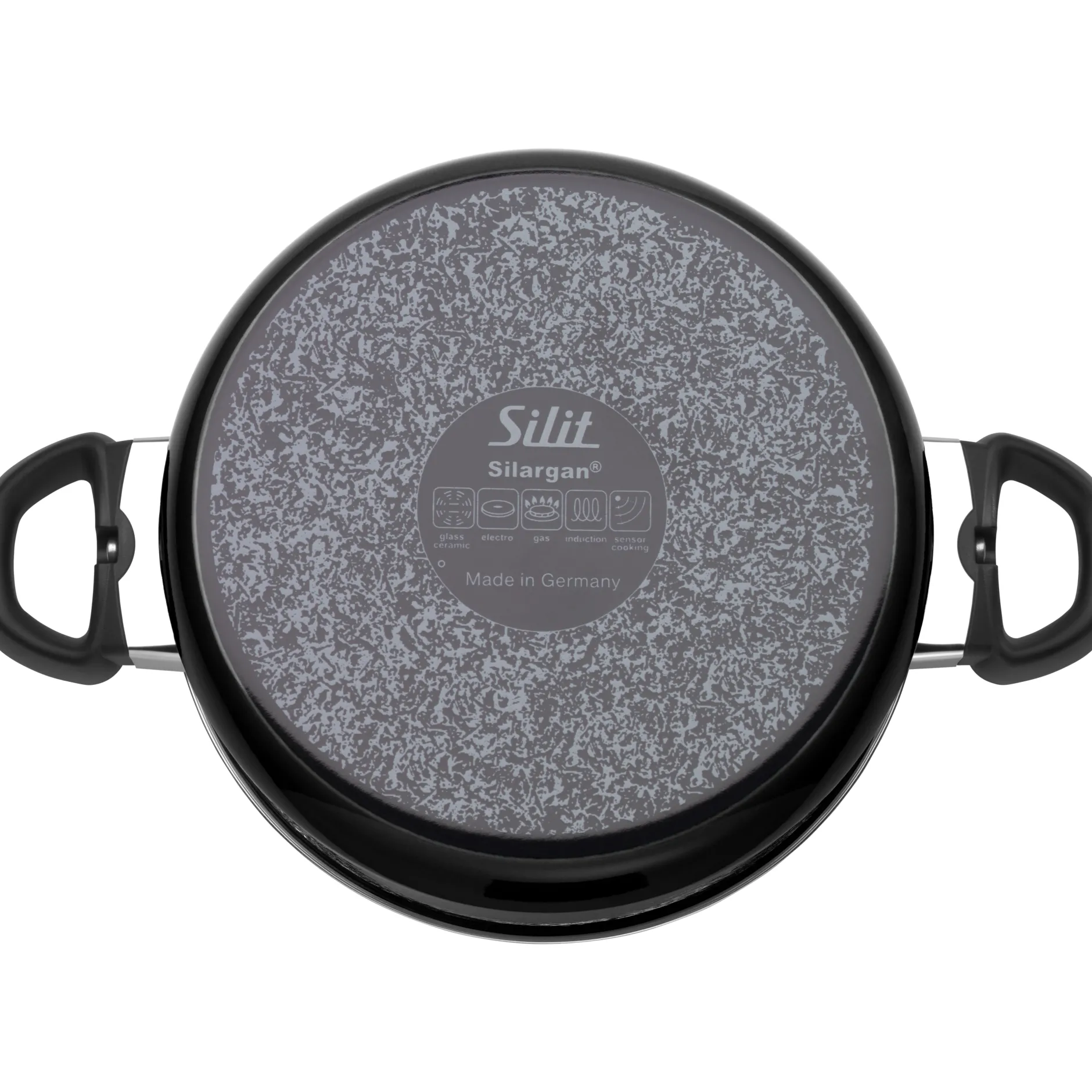 Silit Silargan® Modesto Bratentopf mit Deckel, 24 cm, Black|WMF Outlet