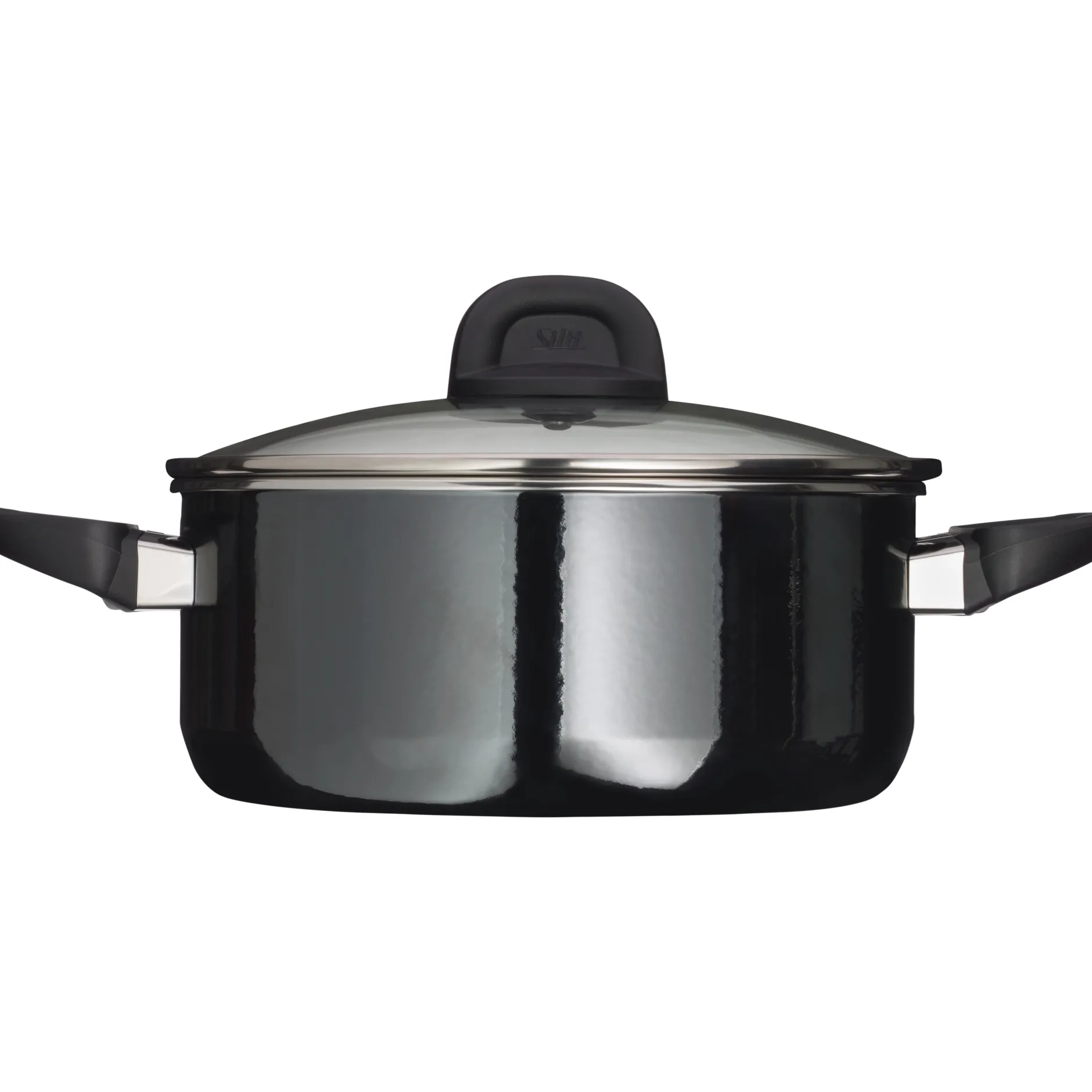 Silit Silargan® Modesto Bratentopf mit Deckel, 24 cm, Black|WMF Outlet
