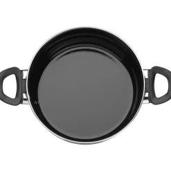 Silit Silargan® Modesto Kochtopf mit Deckel, 24 cm, Black|WMF Discount