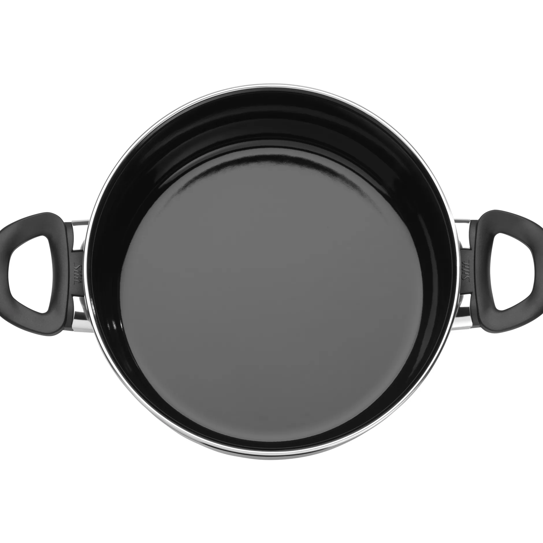 Silit Silargan® Modesto Kochtopf mit Deckel, 24 cm, Black|WMF Discount