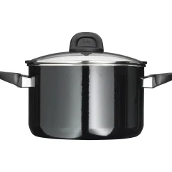 Silit Silargan® Modesto Kochtopf mit Deckel, 24 cm, Black|WMF Discount