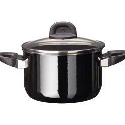 Silit Silargan® Modesto Kochtopf mit Deckel, 20 cm, Black|WMF