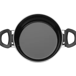 Silit Silargan® Modesto Kochtopf mit Deckel, 20 cm, Black|WMF