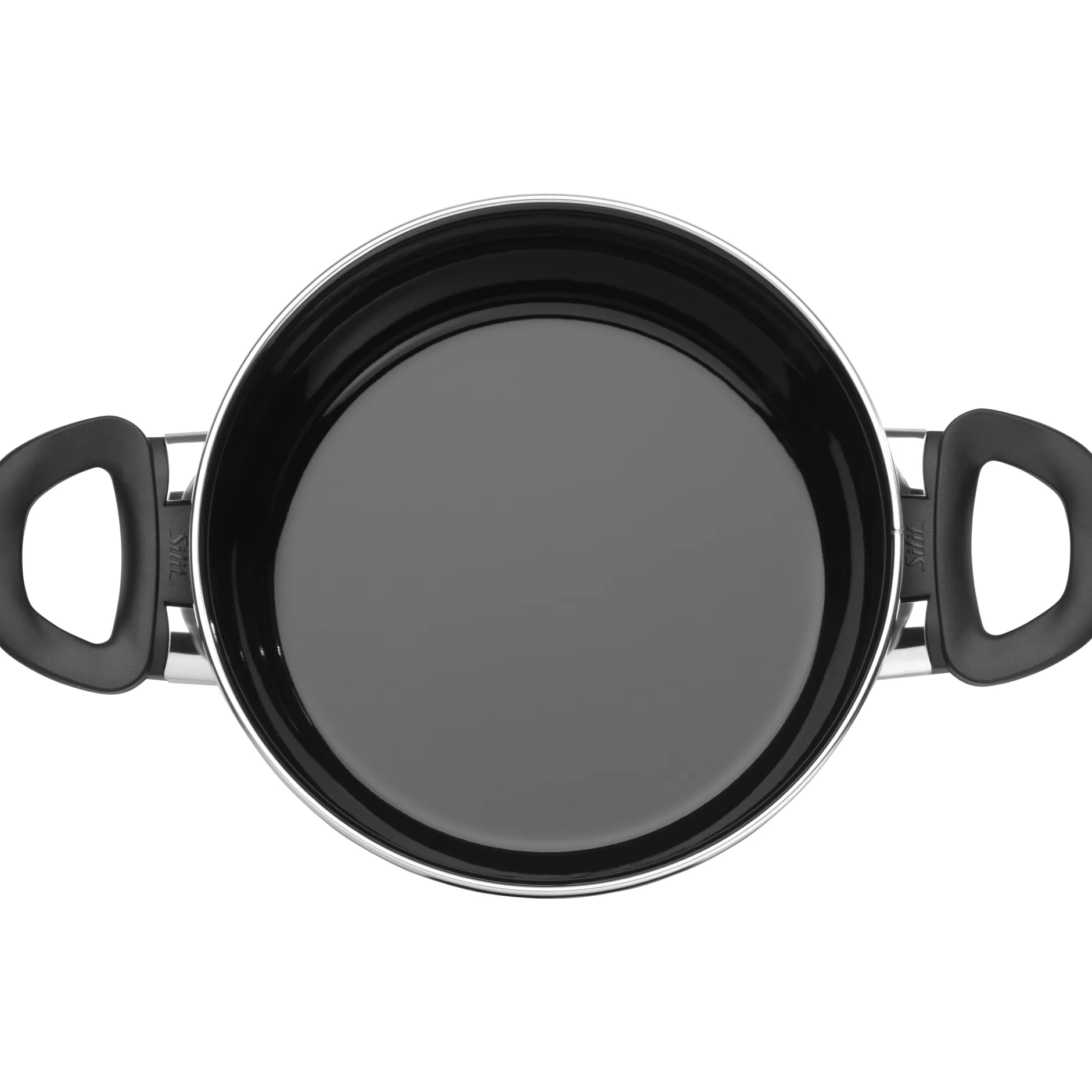 Silit Silargan® Modesto Kochtopf mit Deckel, 20 cm, Black|WMF