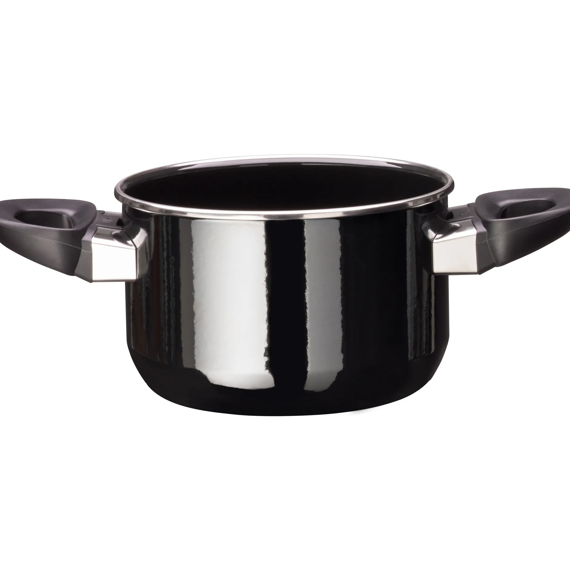 Silit Silargan® Modesto Kochtopf mit Deckel, 16 cm, Black|WMF