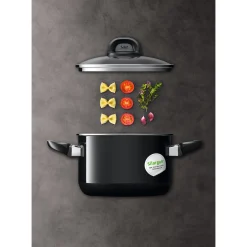 Silit Silargan® Modesto Topf-Set 4-teilig, Black|WMF Outlet