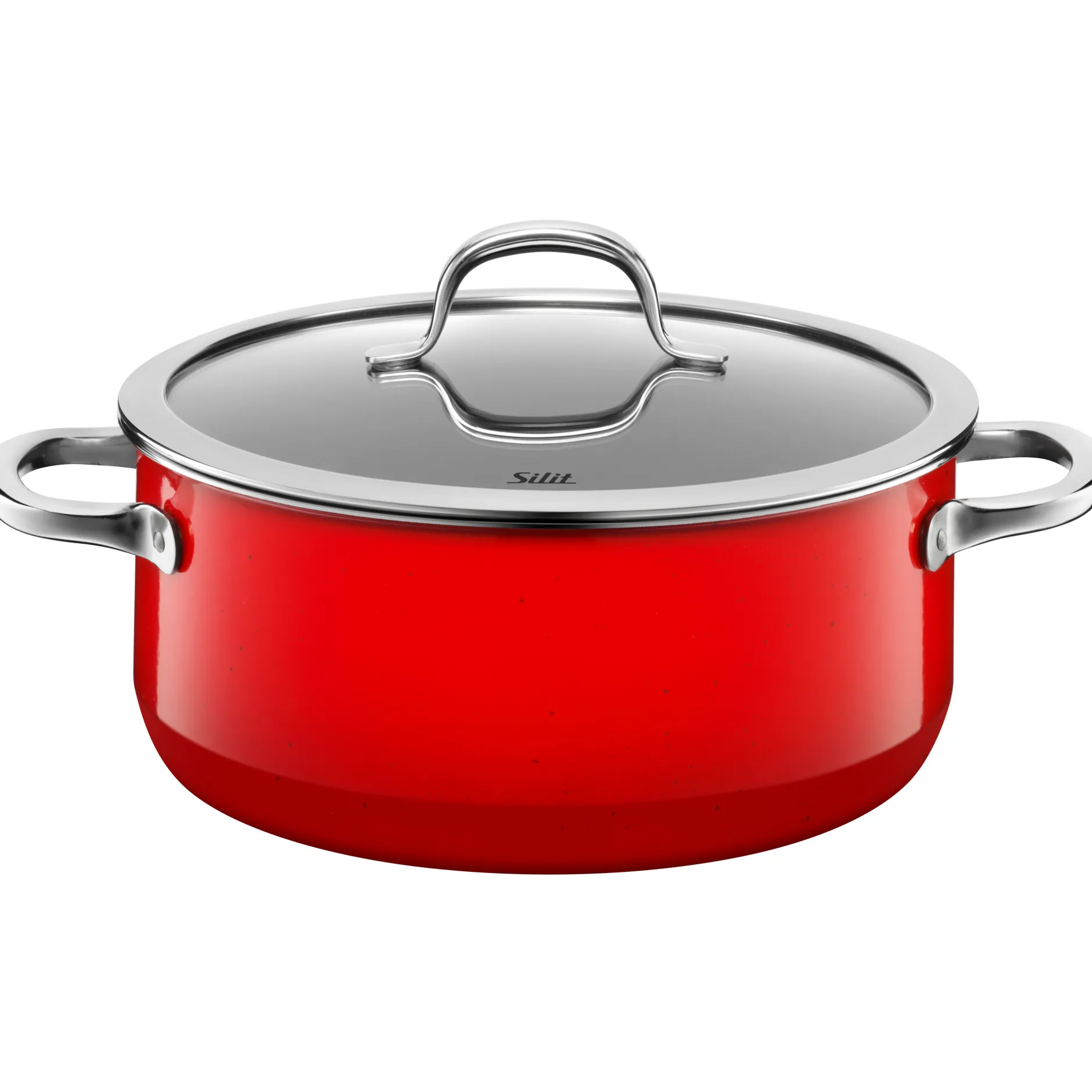 Silit Silargan® Passion Bratentopf mit Deckel, 24 cm, Red|WMF Best
