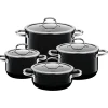 Silit Silargan® Passion Topf-Set, 4-teilig, Black|WMF Outlet