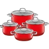 Silit Silargan® Passion Topf-Set, 4-teilig, Red|WMF Online