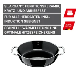 Silit Silargan® Professional Schmorpfanne, 28 cm, Black|WMF Outlet
