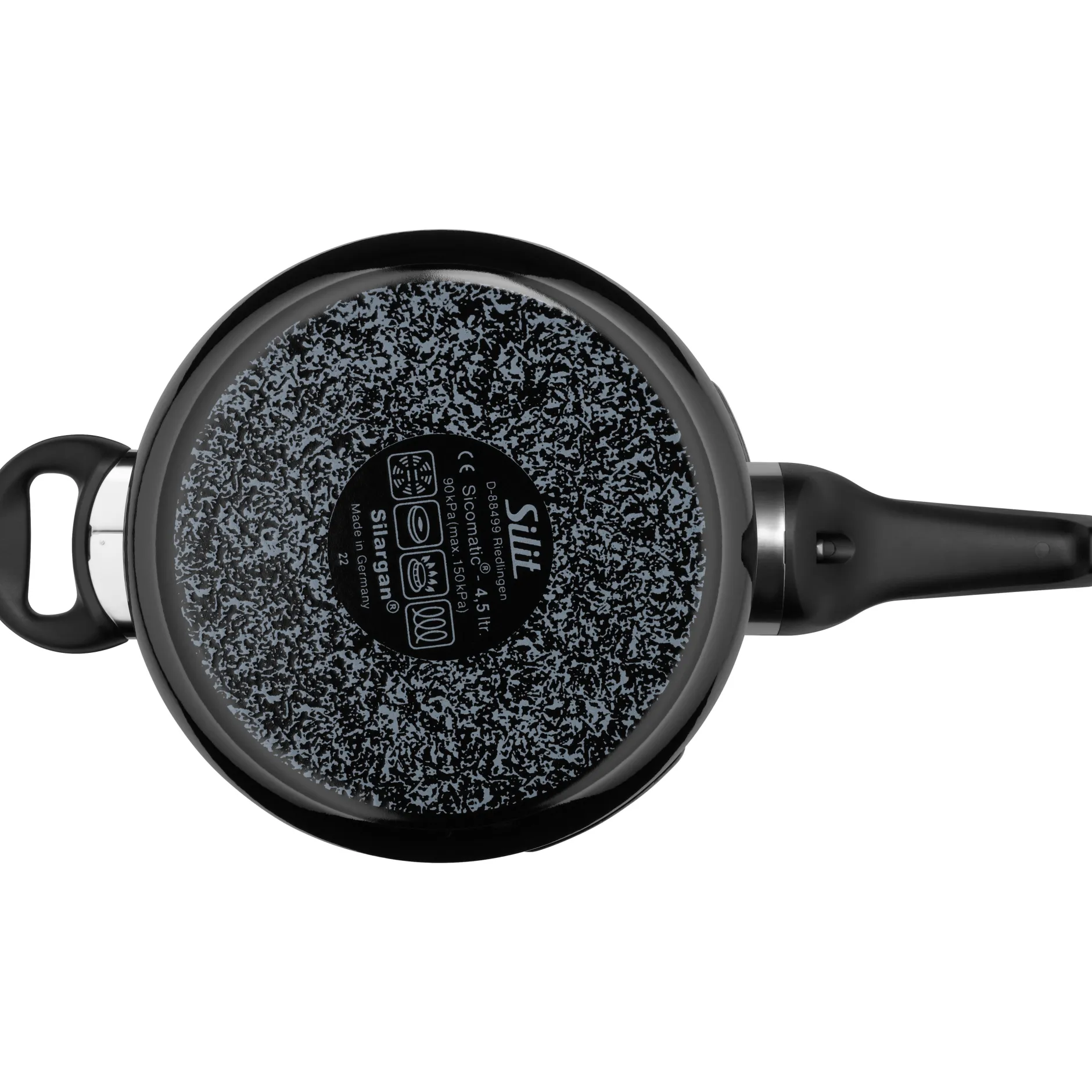 Silit Silargan® Sicomatic t-Plus Schnellkochtopf 2,5 l, Black|WMF Online