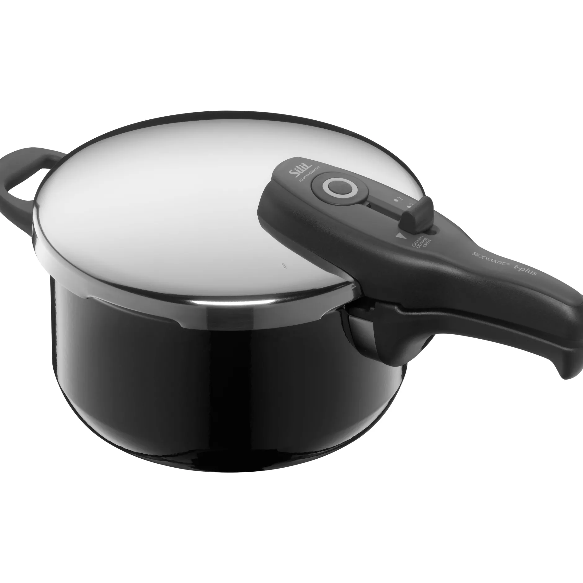 Silit Silargan® Sicomatic t-Plus Schnellkochtopf, 22 cm, 4,5 l, Black|WMF Discount