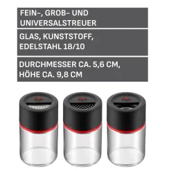 Silit Storio Gewürzstreuer-Set, 3-teilig|WMF Hot