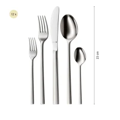 Sonic Besteck-Set, 66-teilig, Cromargan protect®|WMF Outlet