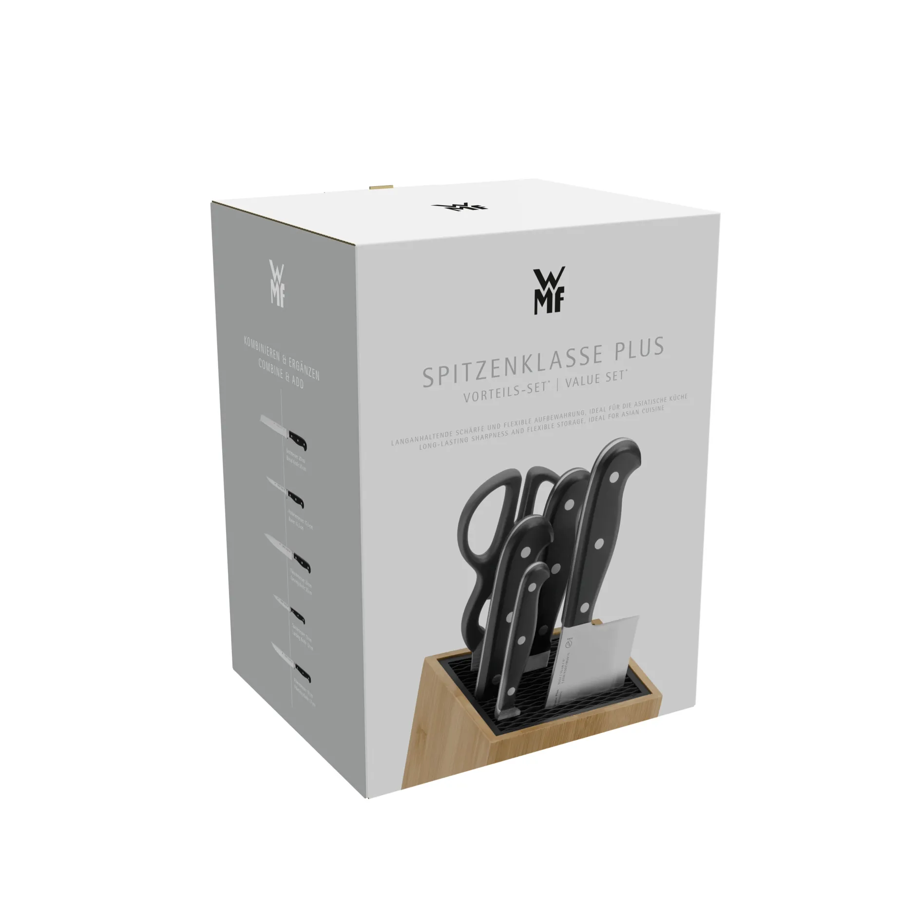 Spitzenklasse Plus Messer-Vorteils-Set* mit FlexTec Messerblock für die asiatische Küche, 6-teilig|WMF Outlet