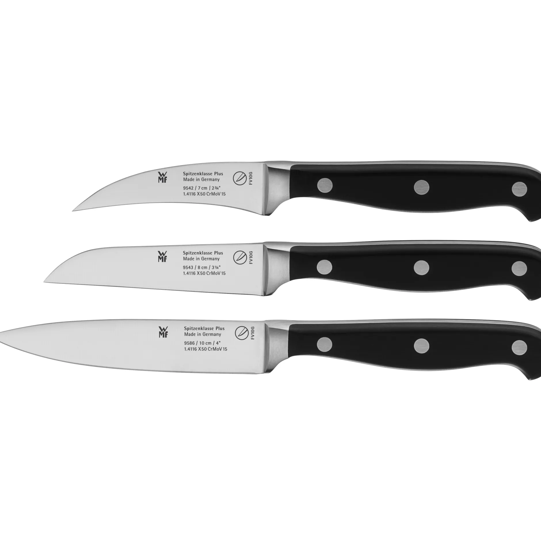 Spitzenklasse Plus Obst-/Gemüsemesser-Vorteils-Set*, 3-teilig|WMF Discount