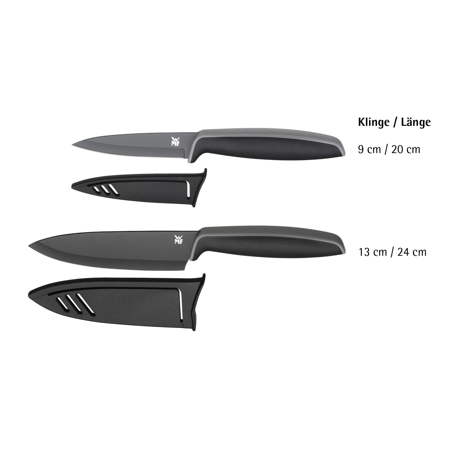 Touch Messer-Set, 2-teilig, Schwarz|WMF Best