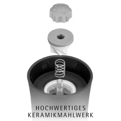 Trend Gewürzmühlen-Set, 2-teilig, grau|WMF Discount