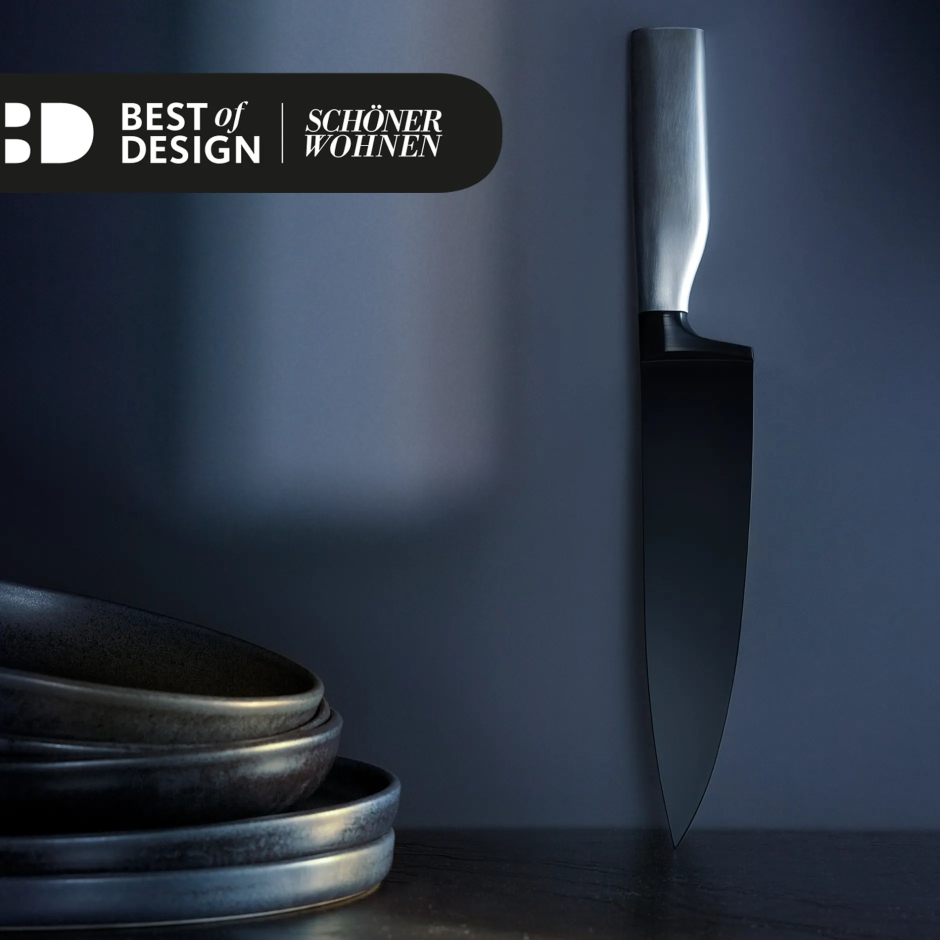 Ultimate Black Kochmesser, 20 cm|WMF