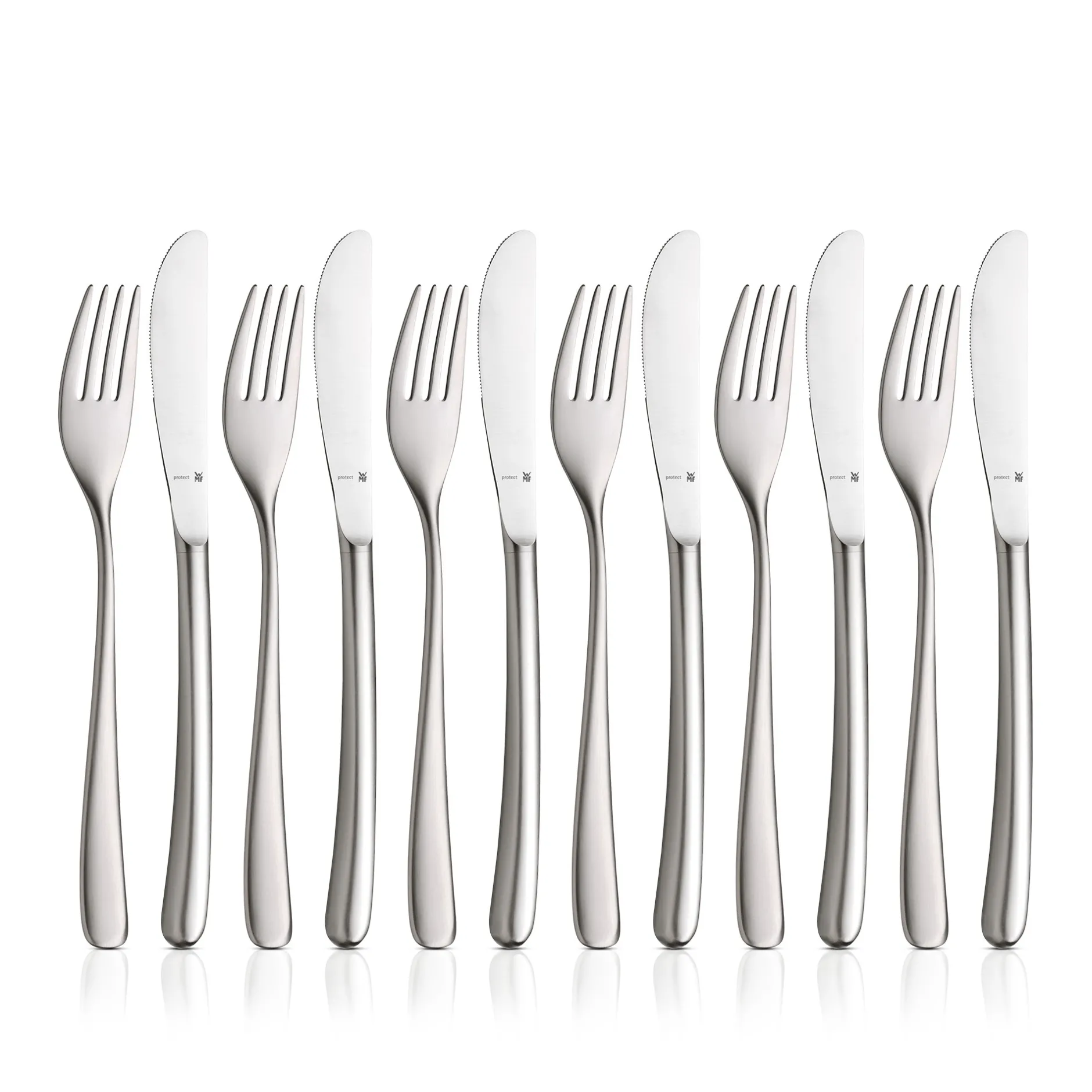 Vision Dessertbesteck-Set, 12-teilig, Cromargan protect®|WMF Sale