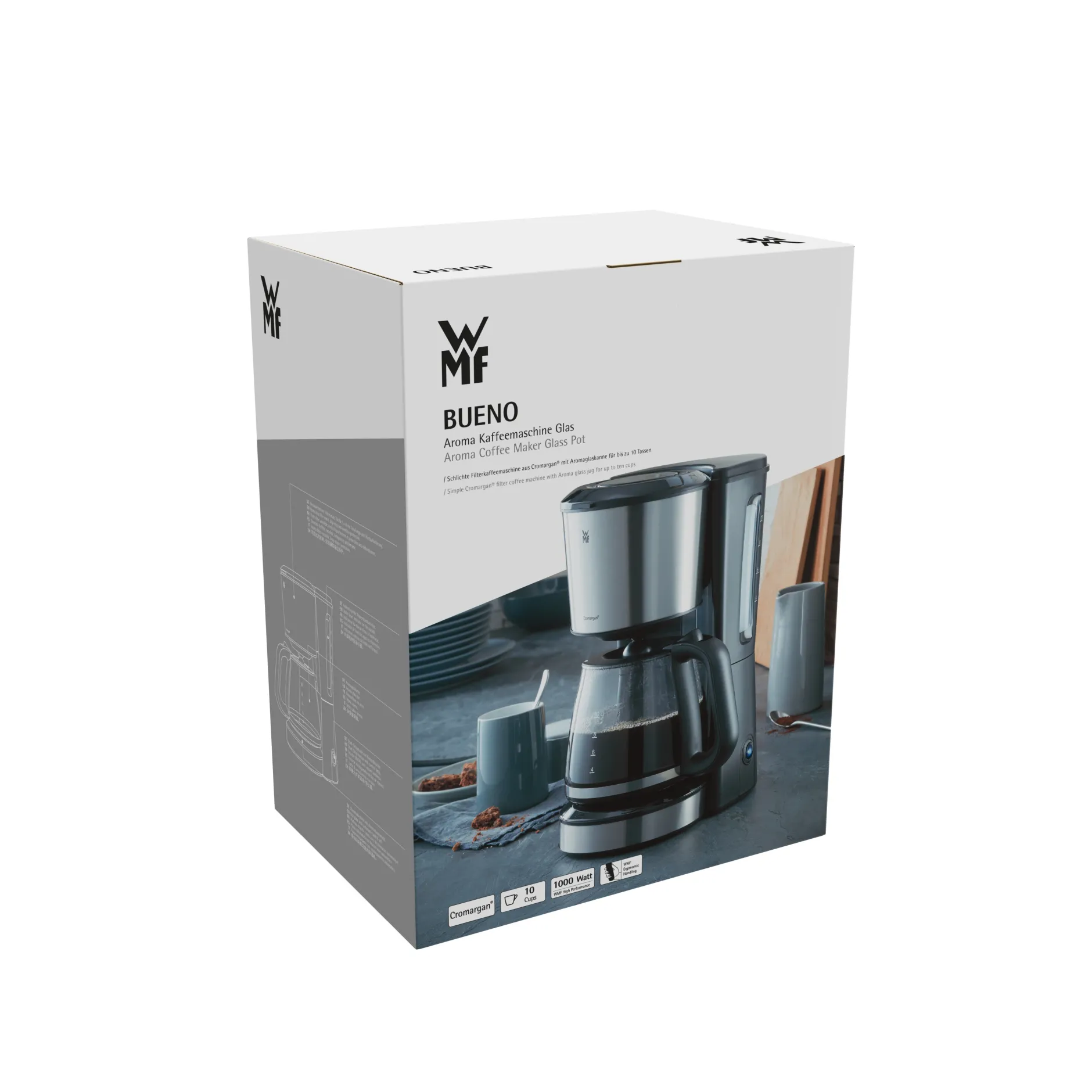 Bueno Aroma Kaffeemaschine Glas|WMF Best