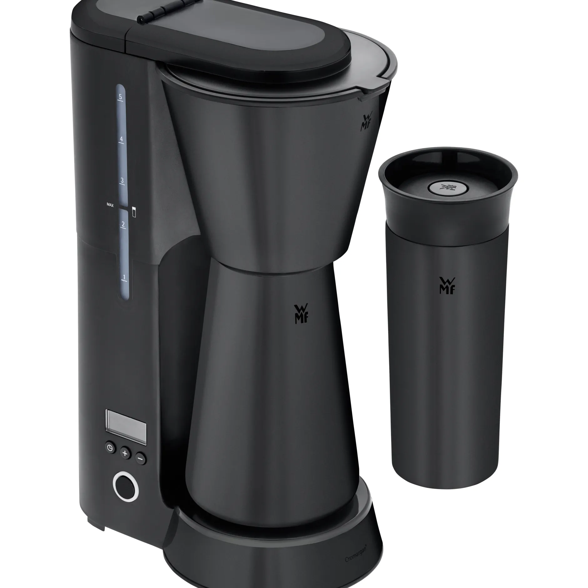 KÜCHENminis Aroma Kaffeemaschine Thermo to go, Deep Black|WMF