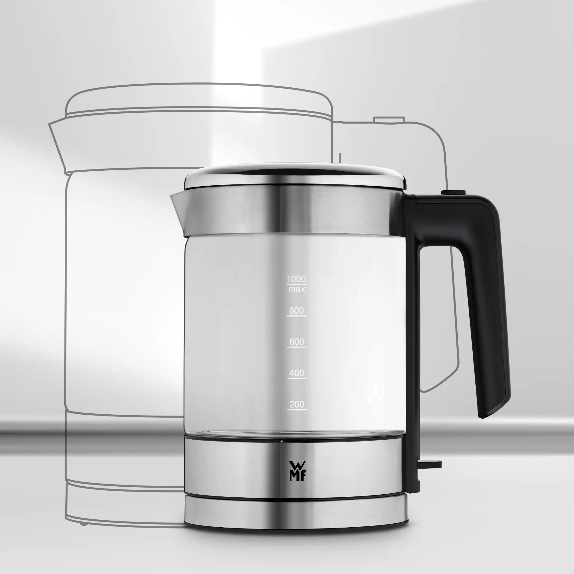 KÜCHENminis Glas-Wasserkocher|WMF Best