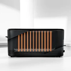 KÜCHENminis Langschlitz-Toaster, Deep Black|WMF