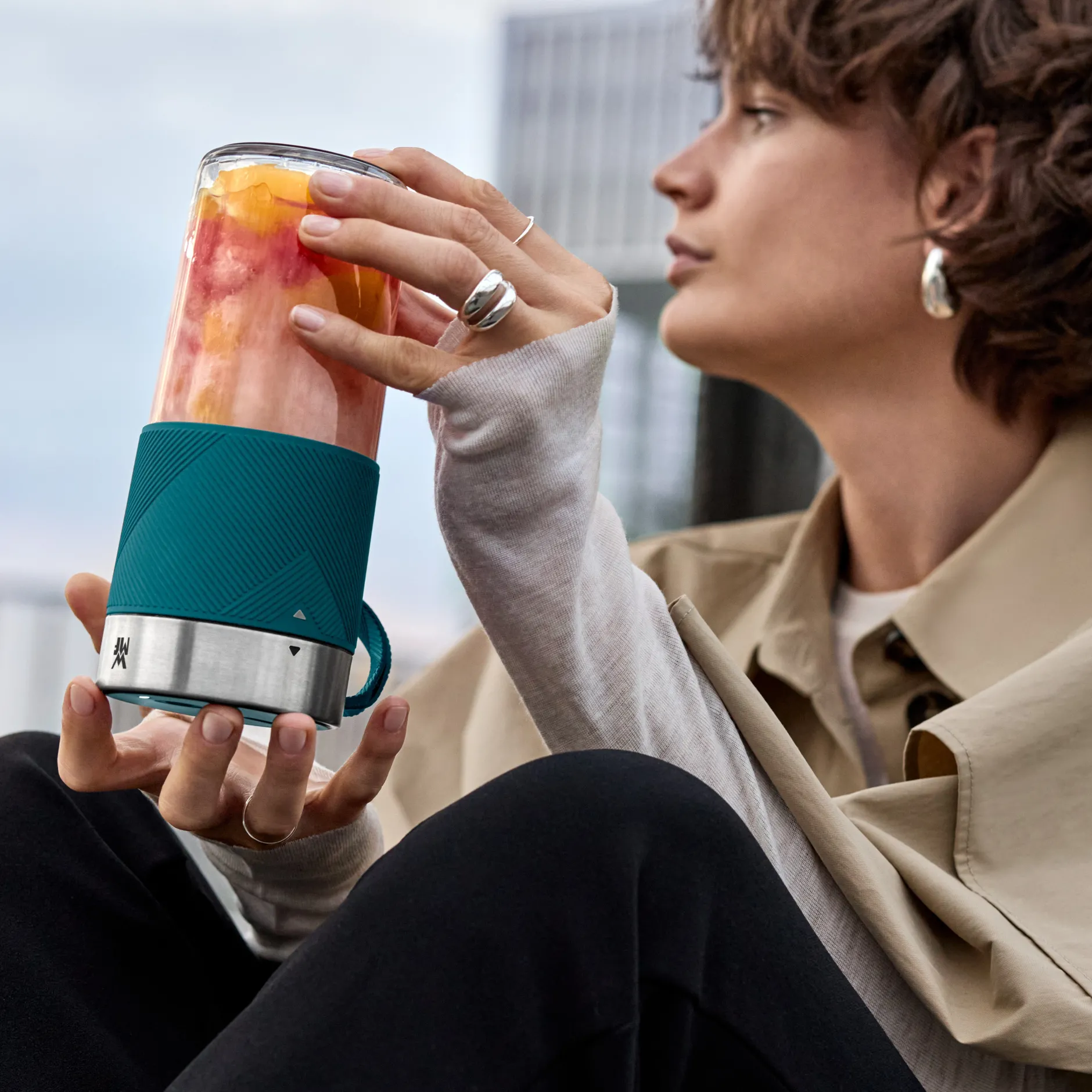 KÜCHENminis Mix on the go, Petrol|WMF Best