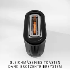 KÜCHENminis 1-Scheiben-Toaster, Deep Black|WMF Best