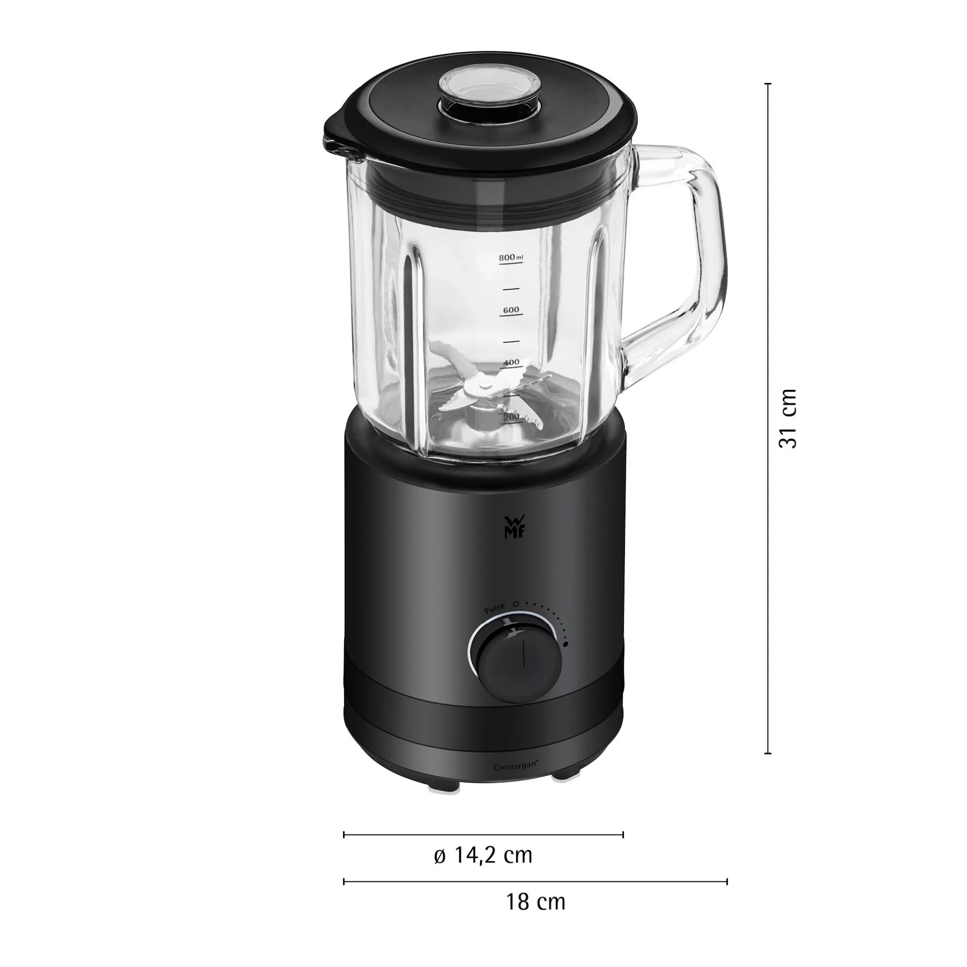 KÜCHENminis Standmixer 0,8 L, Deep Black|WMF Sale