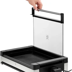 Lono Tischgrill gerippt mit Glasdeckel|WMF Online